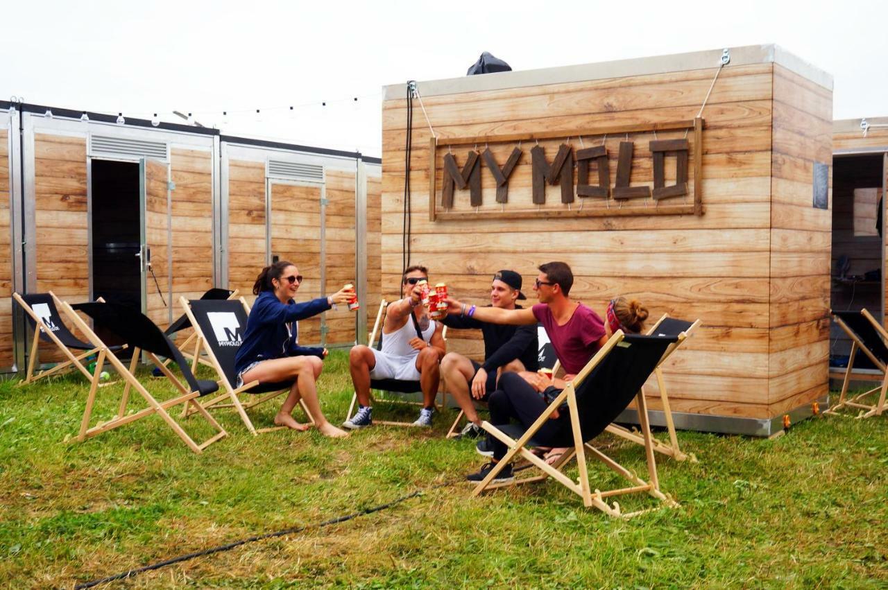 Oktoberfest Wiesn Camp Lodge München Eksteriør billede