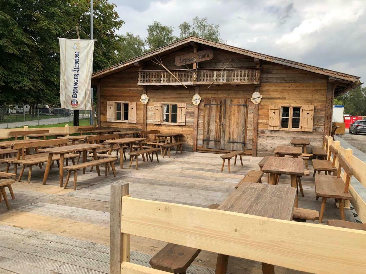 Oktoberfest Wiesn Camp Lodge München Eksteriør billede