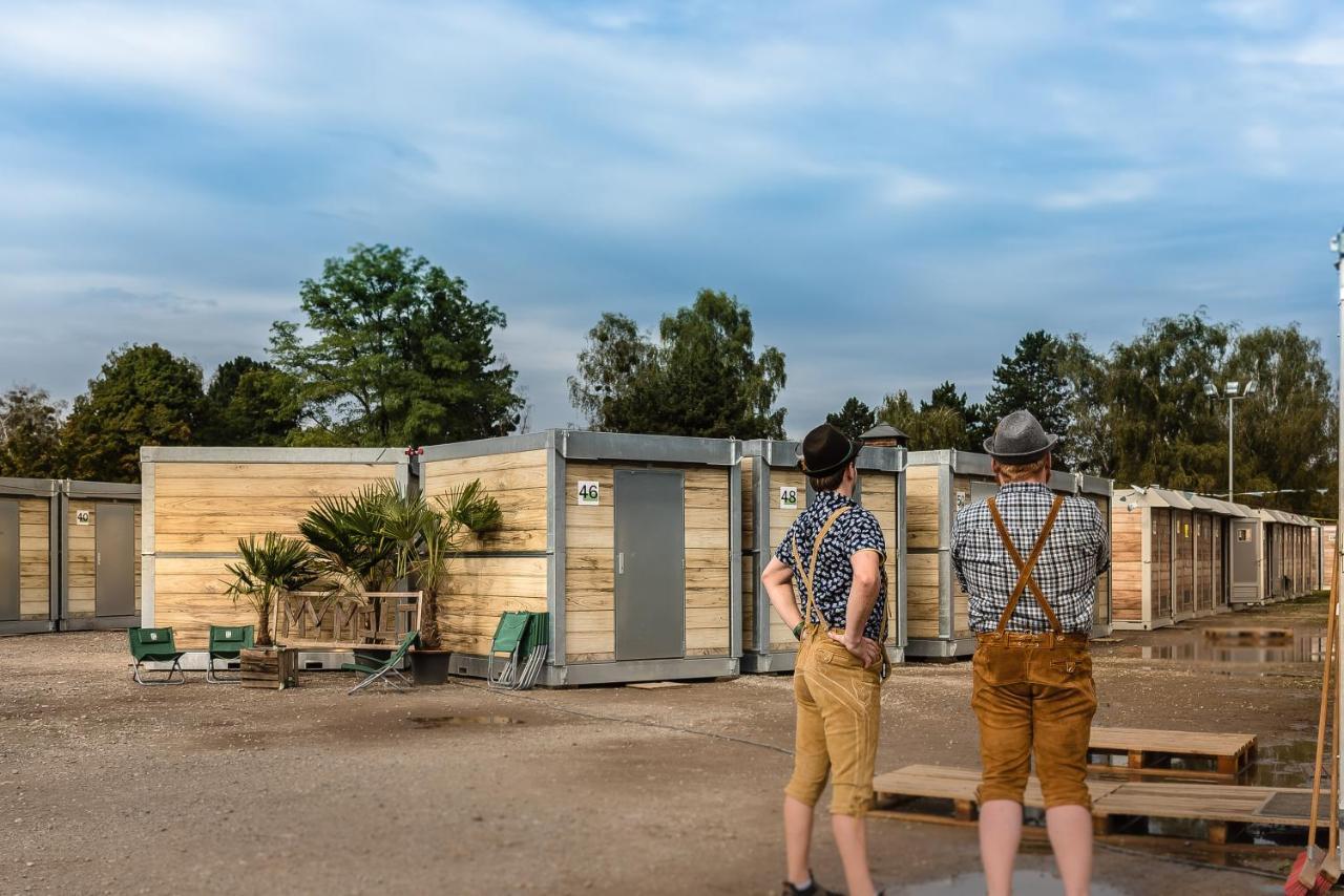 Oktoberfest Wiesn Camp Lodge München Eksteriør billede