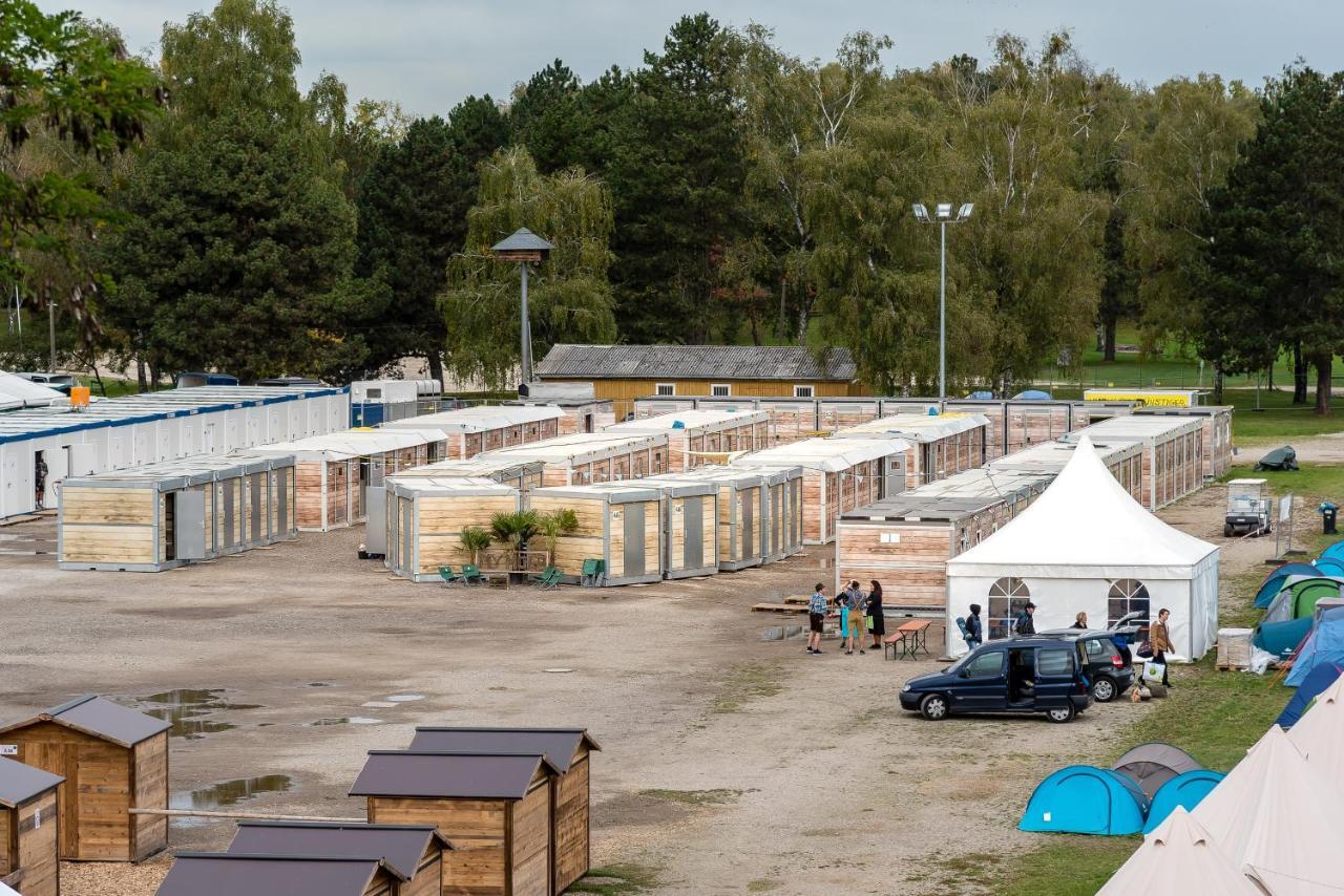 Oktoberfest Wiesn Camp Lodge München Eksteriør billede