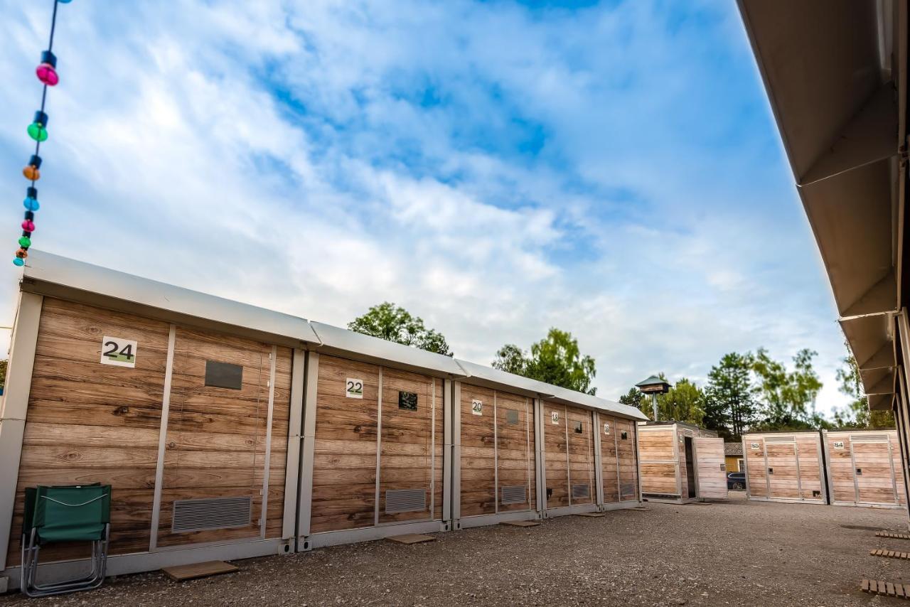 Oktoberfest Wiesn Camp Lodge München Eksteriør billede